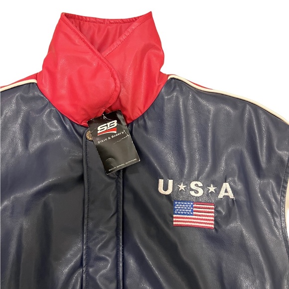 Vintage Steve & Barry’s ≈ 1991 USA Bomber Jacket - Picture 3 of 6